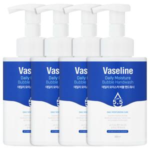 C2Y 바세린 데일리 모이스처 버블 대용량 핸드워시 500ml 4개