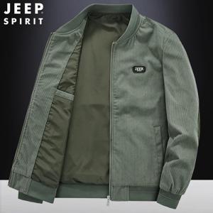 JEEP 남성용 파일럿 야외 짧은 루즈 플러스 사이즈 작업복 야구 유니폼