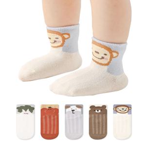 신생아 아기 꼬꼬마 매쉬양말 5족세트(G519)