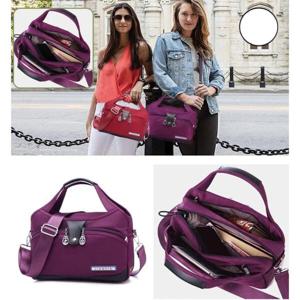 여성 옥스포드 크로스백 아웃도어 여행 휴대용 크로스백 여성 방수 크로스백