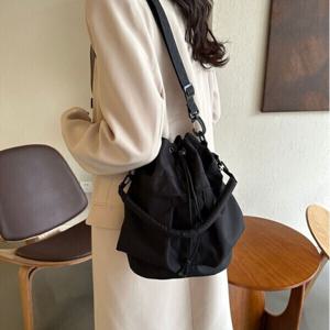 모던 심플 복조리 투포켓 3way 여성 크로스백 가방 트렌디 베이직 스트랩 백팩  (2개이상추가할인)