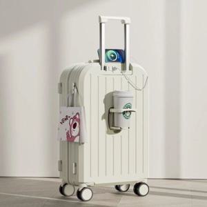 ARMOIRE 20인치 여성 기내용 슬림 캐리어 여름 여행용 하드 캐리어 휴대용 전자 저울 증정