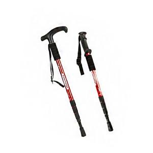 4단 등산스틱 2개세트 일자형 T자형 휴대용 지팡이 스틱 등산장비 등산용품