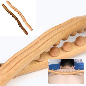 우드 괄사 전신 마사지봉