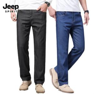 지프스피릿 JEEP SPIRIT 여름 청바지 스트레이트 데님 편안한 착용감 JP8122