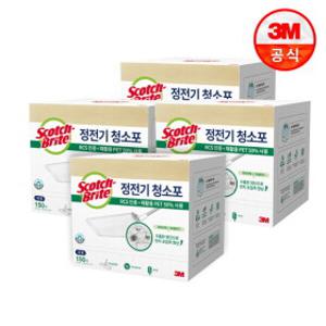 3M 대형 재활용 PET 대용량 정전기 청소포 600매