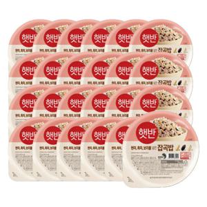 햇반 매일 잡곡밥 210g 24개