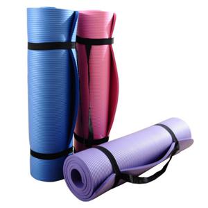 두꺼운 요가매트 15mm 스트랩포함 NBR 논슬립 스트레칭 운동매트 ODM-YOGA4