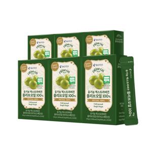 유기농 엑스트라버진 올리브오일100% 스틱  6박스 (총 84포)