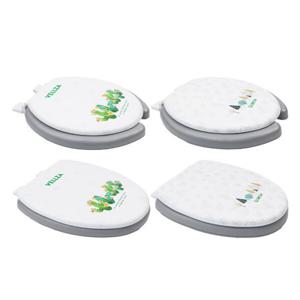 투투파파 벨자 루노바 특대형 중형 변기커버 0형 U형 쿠션 소프트 양변기 뚜껑 시트 무독성가소제 원단사용