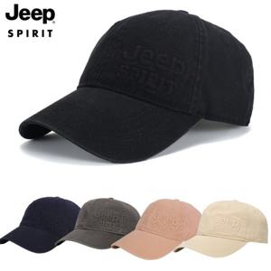 JEEP SPIRIT 남녀공용 자수 야구모자 햇빛차단 아웃도어 스포츠 면 모자