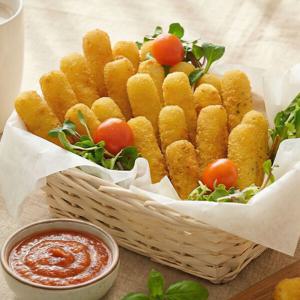 모짜렐라 치즈스틱 1kg (40스틱) 에어프라이어 튀김 간식