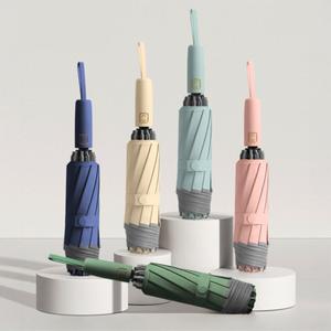 1+1 누아보 리버스핏 10본 젖지않는 거꾸로 자동 접이식 우산