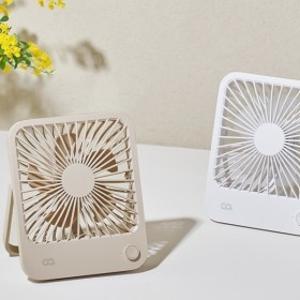 스퀘어 미니 탁상용 무선 캠핑 휴대용 선풍기