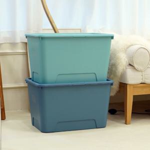 72L 컴포즈 대형 리빙박스 2P 펜트리 수납 정리함 팬트리 바구니 의류 옷방 이불 장난감 다용도 보관함