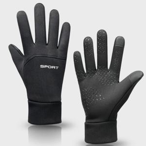 아웃도어 방한 기모 방수 스포츠 터치 장갑1+1