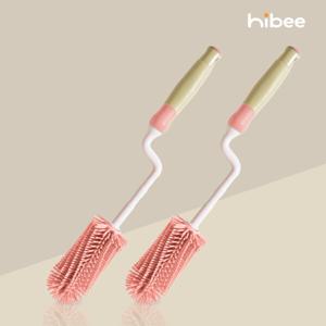 하이비 다용도 실리콘 젖병세척솔 텀블러 젖병 물병 100%국내제조