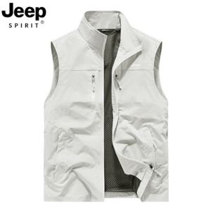 지프스피릿 JEEP SPIRIT 남성 솔리드 바람막이점퍼 골프 간절기 자켓 8871
