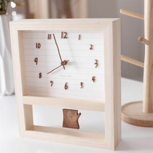 Banana 다락방노트 에어 스윙 추 국산 무소음시계 5디자인 감성적인 국산 디자인 펜듈럼 시계