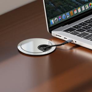 (20개입) 원형 데스크 타공 전선캡 책상 테이블 전선 정리 홀캡 구멍 커버 마감 마개 53mm