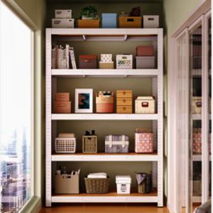 튼튼한 철제 무볼트 조립식 랙5단 DIY 앵글 선반 커스텀 일체형 베란다 주방 창고 펜트리 다용도 책장 사무