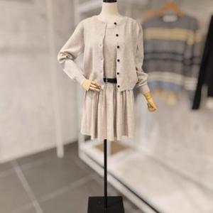 대구백화점 페이지플린민소매 원피스 가디건 세트(P6ASE003C)