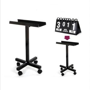 KJP 대형 양면점수판+이동식받침대 체육대회 배드민턴 스코어보드 휴대용 농구 득점판