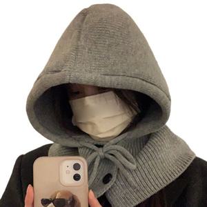 바라클라바 겨울모자 니트 여성넥워머 발라클라바 후드워머 1+1