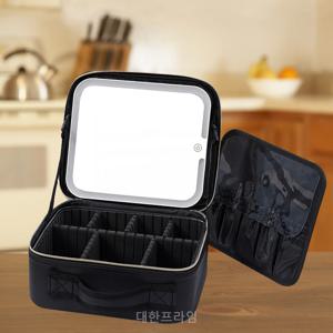 투니스 LED 조명 메이크업 파우치