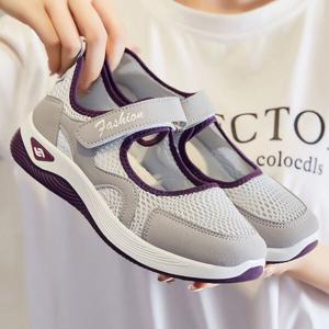 여성 슬립온 운동화 메쉬 단화 메리제인 단화 슬립온