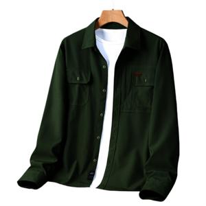 지프스피릿 JEEP SPIRIT봄가을 남성 캐주얼 코튼 셔츠 자켓 2403