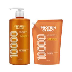 엘라스틴 프로틴클리닉 고영양 샴푸 용기 1000ml +리필 900ml