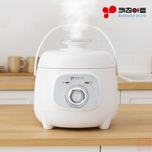 소형 전기 압력밥솥 1인가구 최적화 코팅내솥 쾌속취사 원터치 스팀배출 전기밥솥 미니 올인원 멀티 쿠커