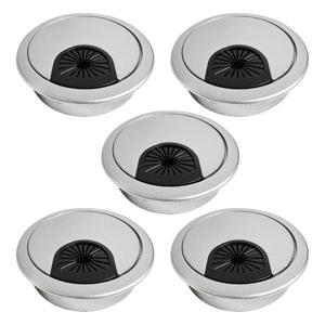 (5개입) 53mm 원형 전선캡 책상 데스크 타공 상판 홀캡 구멍 커버 마감캡 정리 마개