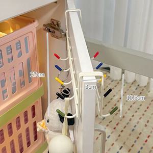 컬러 양면 행거 기숙사 문 뒤 펀칭 없는 옷걸이 행거 욕실 수건선반 학생