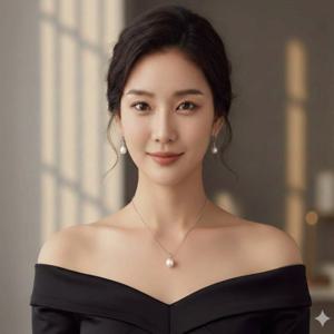 진주귀걸이 진주목걸이 925실버 핵진주 진주 주얼리세트 고품질 진주로 제작 사은품증정