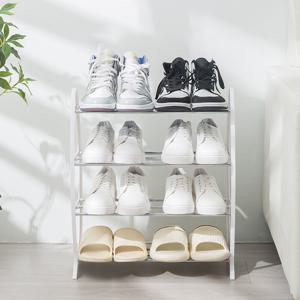 스텐 오픈형 4단 현관신발장 신발정리대 신발선반