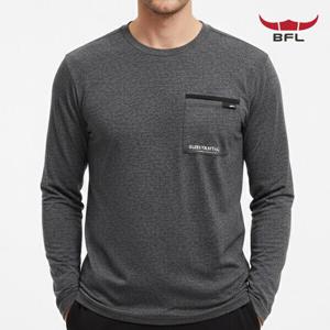 버팔로 남성 드라이핏 스판 땀흡수 등산 스포츠 긴팔 티셔츠 bfl104