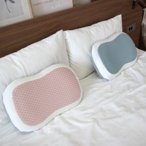 리앤데코 웨이브 메모리폼 냉감베개/쿨링/여름/베개/숙면/시원한/통기성/통풍/수면/기능성