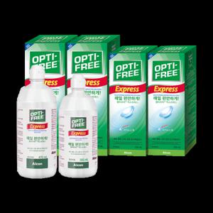 옵티프리 렌즈세척액 익스프레스 470ml 2개 + 355ml 2개