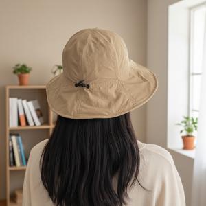 데일리 벙거지모자 여성 봄 여름 가을 버킷햇 가벼운 나일론
