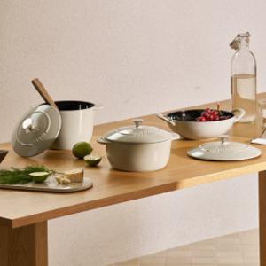 (한정수량) 프렘 무쇠냄비 트러스트 라이트그레이 3종세트