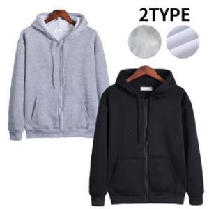 남녀공용 얇은 후드 기모 후드 뽀글이 후드 무지 후드 집업 6사이즈 2컬러 그레이 블랙 빅사이즈