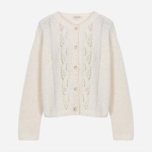 (신세계강남점)크로셰 라운드넥 가디건 T262MCD153W