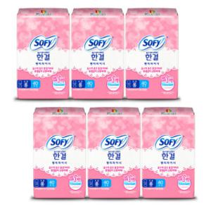 쏘피 바디피트 한결 팬티라이너 롱(무향) 40P x 6개