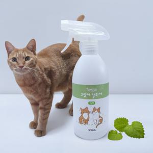 (탈취제 500ml/랜더스특가)아니말리 고양이 탈취제 캣닢향 500ml 특가