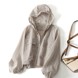 여성 후드 바람막이점퍼 경량 봄 여름 골프 등산 바람막이 자켓