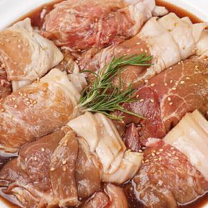 돼지불고기  제주 흑돼지 간장불고기 1.2kg+1.2kg(총 2.4kg)