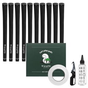 티욘드 라운드 골프 클럽 아이언 드라이버 그립 10개 + 그립교체세트 그립만 바꿔도 샷감이 달라집니다