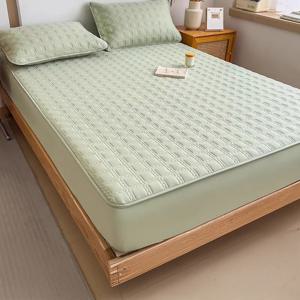 슬립코어 논슬립 누빔 매트리스 커버 세트 미끄럼방지 매트리스커버 베개커버 세트